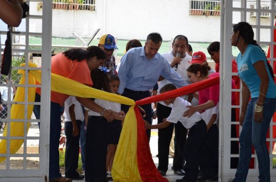 Tareck El Aissami inauguró Escuela Básica Estadal Humberto Miguel Anzola