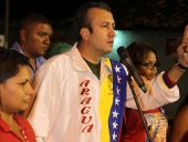 Abanderamiento de UBCH en José Rafael Revenga. 24 de octubre de 2013