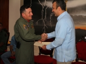 Acto en el Gran Salón de la Academia Militar de la Aviación Bolivariana. 03 de julio de 2013
