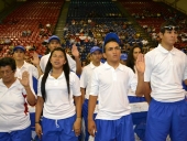 Delegación aragüeña abanderada de cara a los Juegos Deportivos. 9 de septiembre de 2013