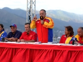 Dirección nacional del Psuv juramenta a sus candidatos electos en Aragua. 3 de julio de 2015