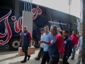 El Aissami dotó de implementos deportivos a Los Tigres de Aragua. 8 de octubre de 2014