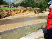 El Aissami visitó familias afectadas por lluvias en San Casimiro. 10 de mayo de 2013