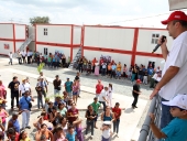 Inauguración del campamento La Morita. 14 de septiembre de 2013