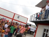 Inauguración del campamento La Morita. 14 de septiembre de 2013