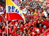 Gran marcha y acto de inicio de campaña del Candidato de la Revolución Tareck El Aissami para la Gobernación del estado Aragua. Sector 23 de enero, Maracay, 1 de noviembre de 2012.