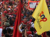 Gran marcha y acto de inicio de campaña del Candidato de la Revolución Tareck El Aissami para la Gobernación del estado Aragua. Sector 23 de enero, Maracay, 1 de noviembre de 2012.