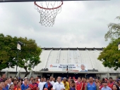 Inauguración de nuevas canchas deportivas en el Polideportivo Las Delicias. 3 de mayo de 2013