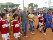 Gobernador El Aissami reinauguró Complejo Deportivo San Vicente. 3 de mayo de 2013