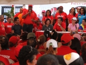 Tareck El Aissami se reunió con la Comuna Socialista Paula Correa ubicada en el sector Trapiche del Medio del Municipio José Rafael Revenga. 18 de noviembre de 2012.