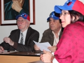 Rueda de Prensa en Casa Nacional del PSUV. 14 de febrero de 2013.