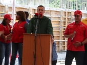 El Aissami supervisó obras en la Ciudad Socialista Antonio Ricaurte. 17 de octubre de 2014