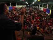Tareck El Aissami abandera UBCH en Cagua. 31 de octubre de 2013 