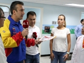 Tareck El Aissami inauguró área de emergencia pediátrica en el Hospital Central de Maracay. 24 de septiembre de 2014