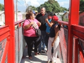 Tareck El Aissami inauguró puente Los Hornos - Las Animas. 24 de enero de 2014