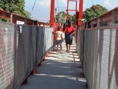 Tareck El Aissami inauguró puente Los Hornos - Las Animas. 24 de enero de 2014