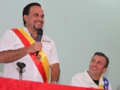 Tareck El Aissami se reúne con educadores aragüeños. 24 de enero de 2014