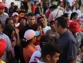 Tareck El Aissami se reunió con campesinas y campesinos del Valle de Tucutunemo en el municipio Zamora. En la asamblea aseguró, que Aragua será vanguardia de la Gran Misión Agro Venezuela. 2 de diciembre de 2012.