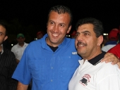 Tareck El Aissami se reunió con la Comunidad Libanesa en el sector El Limón del municipio Mario Briceño Iragorry, sus integrantes manifestaron respaldo absoluto a su candidatura. 29 de noviembre de 2012.