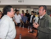 Tareck El Aissami se reunió con representantes de la Comunidad china residente en el estado, quienes manifestaron contundente respaldo a su candidatura. 28 de noviembre de 2012.
