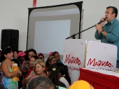 Encuentro entre el gobernador Tareck El Aissami y maestras y maestros de Aragua. 22 de octubre de 2013