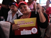 Entrega de financiamientos a productores y productoras del Sur de Aragua. 4 de junio de 2013.